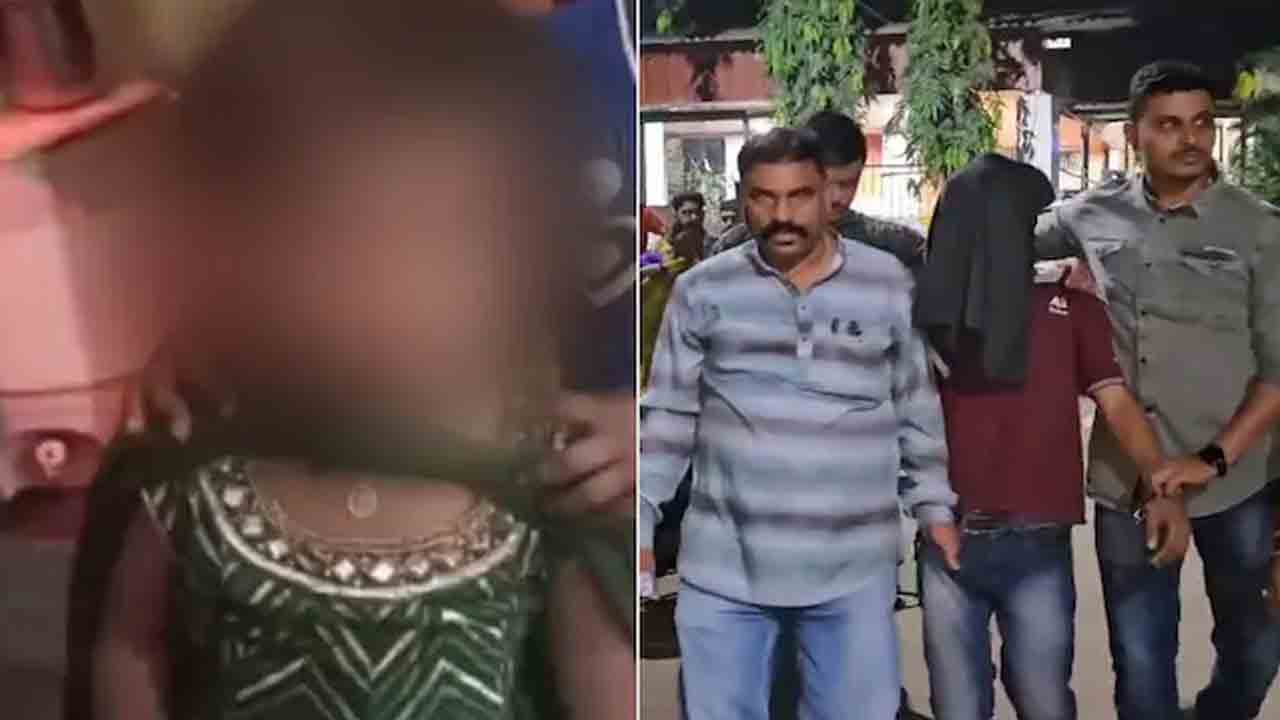Child Dies As Man Slaps | చెంపపై కొట్టడంతో చిన్నారి మృతి.. మృతదేహాన్ని తగులబెట్టిన   మేనమామ