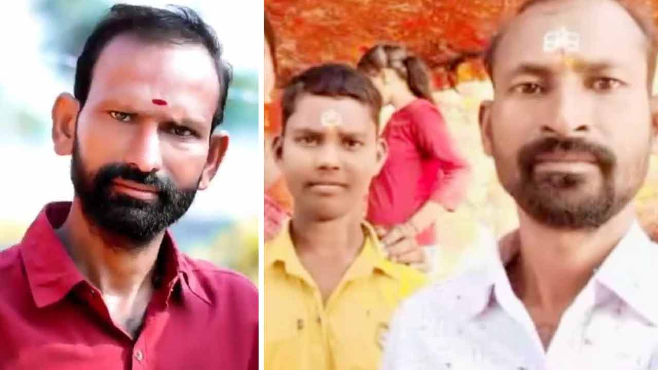 ఏఎమ్మార్పీ ప్రధాన కాల్వలో పడి తండ్రీకొడుకు గల్లంతు