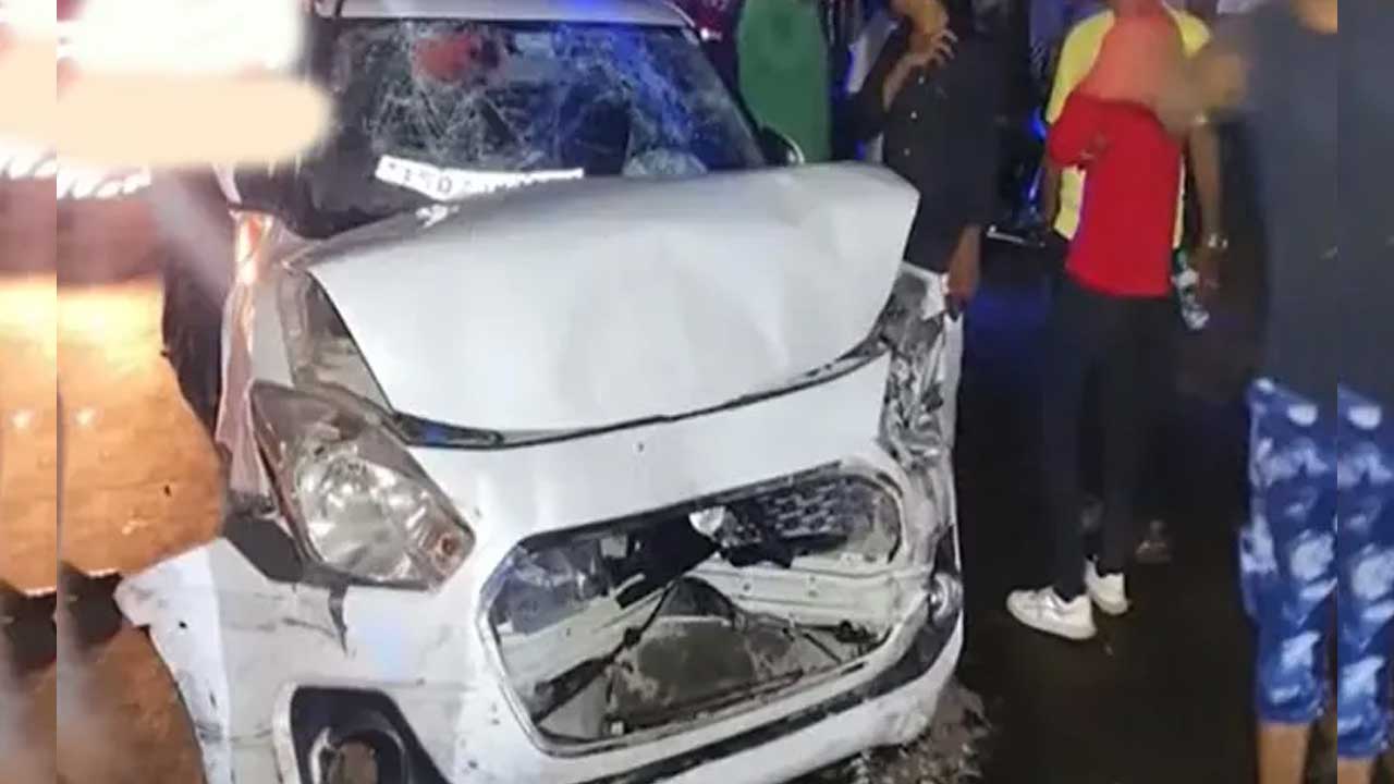 Drunk and Drive | మద్యం మత్తు.. అతి వేగం.. నాంపల్లిలో కారు బీభత్సం