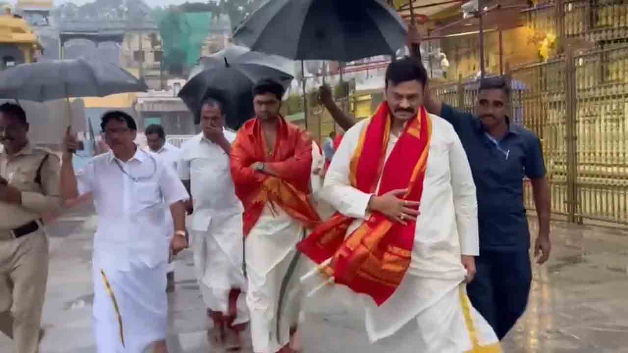 Tirumala | తిరుమలలో శ్రీవారిని దర్శించుకున్న ఏపీ డిప్యూటీ స్పీకర్‌