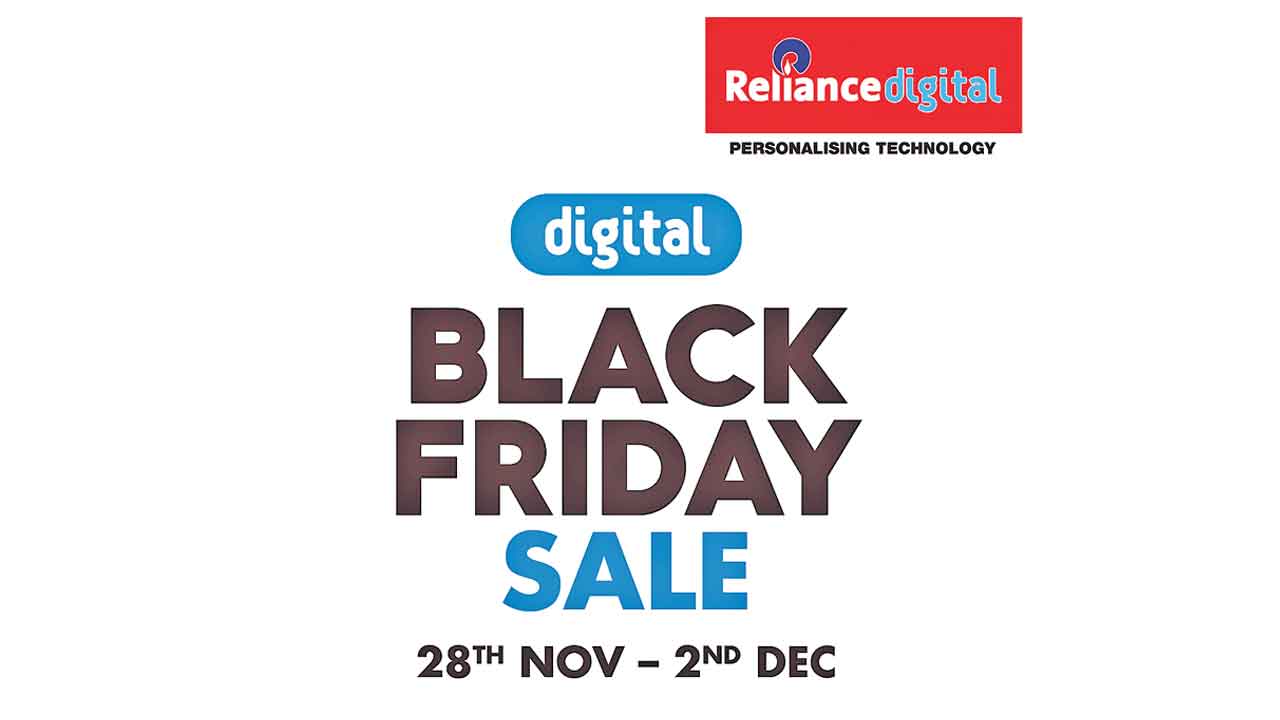 రిలయన్స్‌ డిజిటల్‌లో బ్లాక్‌ ఫ్రైడే సేల్స్‌