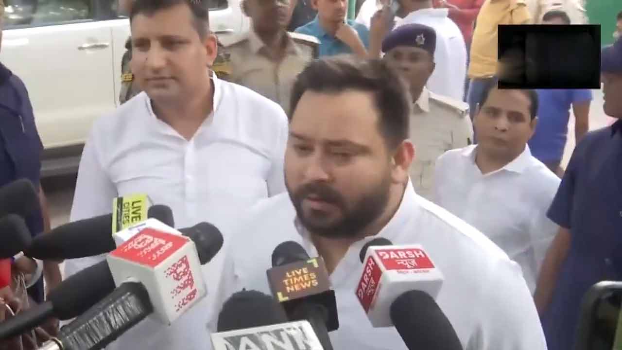 Tejashwi Yadav | విద్వేషాలు రెచ్చగొట్టేవాళ్లకు ప్రజలే గుణపాఠం చెబుతారు : తేజస్వి యాదవ్‌