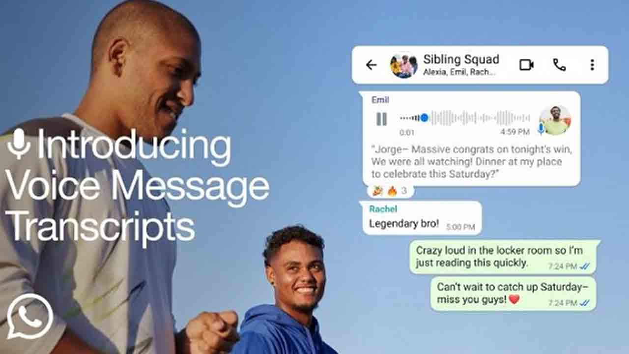 WhatsApp | వాట్సాప్ కొత్త ఫీచర్.. వాయిస్ మెసేజ్ హాయిగా టెక్ట్స్‌గా చదువుకోవచ్చు..!