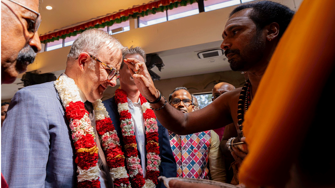 Australian PM Albanese: దీపావ‌ళి వేడుక‌ల్లో పాల్గొన్న ఆస్ట్రేలియా ప్ర‌ధాని ఆల్బ‌నీస్‌