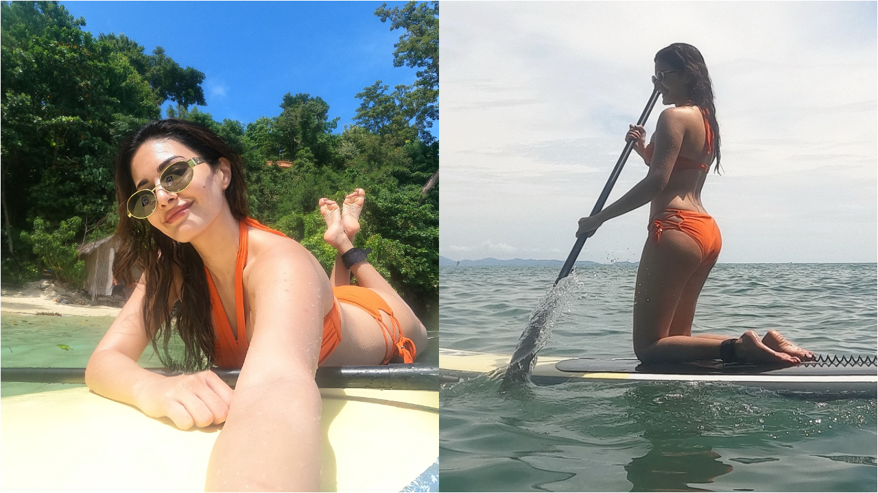 Amyra Dastur | అమైరా దస్తూర్ అందాల జాతర.. మాల్దీవుల్లో బికినీలో పోజులు