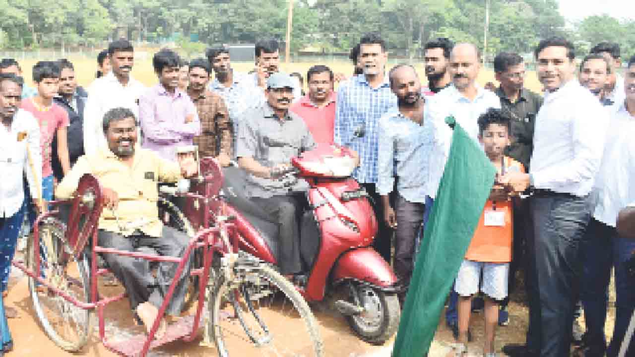 లక్ష్య సాధనలో వైకల్యం అడ్డుకావొద్దు..