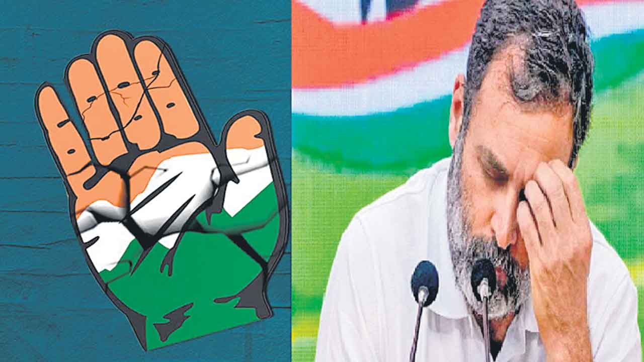 Congress Party | తిరగబడిన హస్తవాసి.. 34 ఏండ్లుగా మూడంకెలకు దూరం