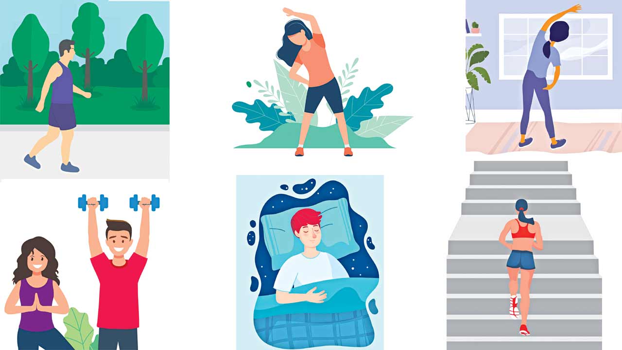 వ్యాయామం ఆనందంగా.. హాయిగా!