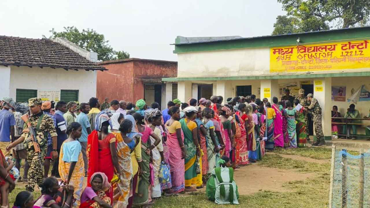 జార్ఖండ్‌ తొలి విడతలో 66% పోలింగ్‌