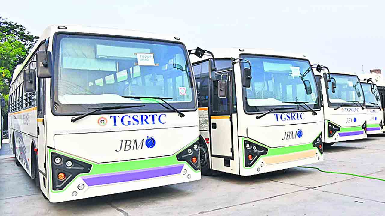 ఎలక్ట్రిక్‌ బస్సులు వచ్చేశాయ్‌..