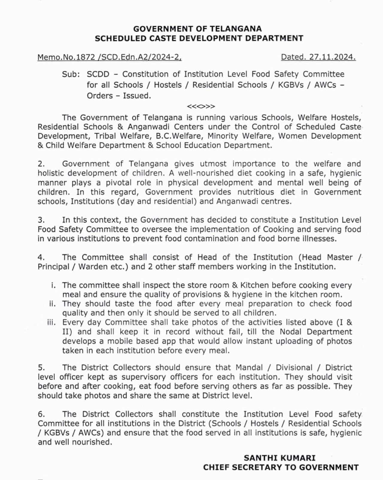 Food Safety Committee