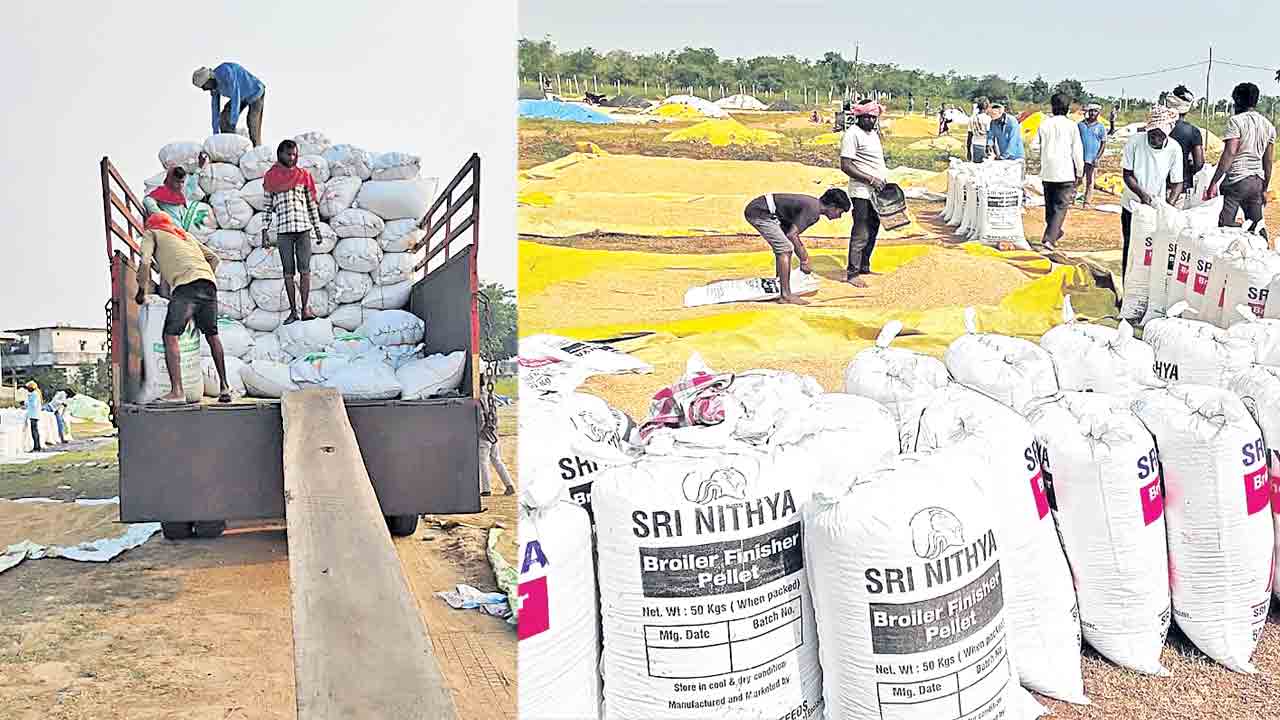 కొనుగోలు కేంద్రాల్లో దళారుల దర్జా