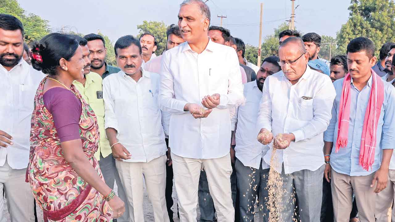 Harish Rao | రైతును పీక్కుతింటున్న రాబందు సర్కార్‌: హరీశ్‌రావు