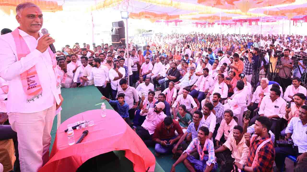 Harish Rao | మళ్లీ కేసీఆర్ ప్రభుత్వమే రావాలంటున్న రైతులు : హరీశ్రావు