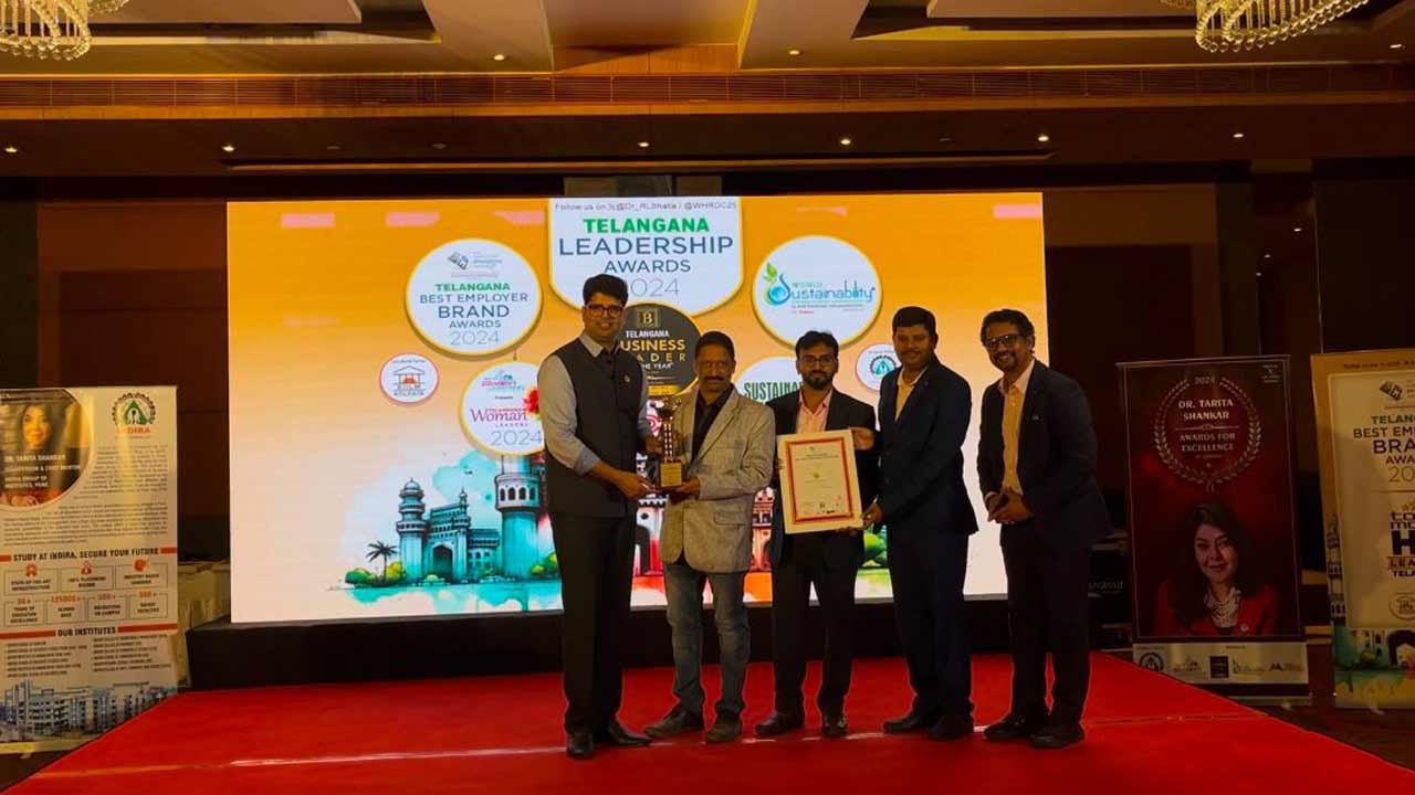 జయశ్రీ టెక్నో సొల్యూషన్స్‌కు బెస్ట్‌ ఎంప్లాయర్ బ్రాండ్ అవార్డు