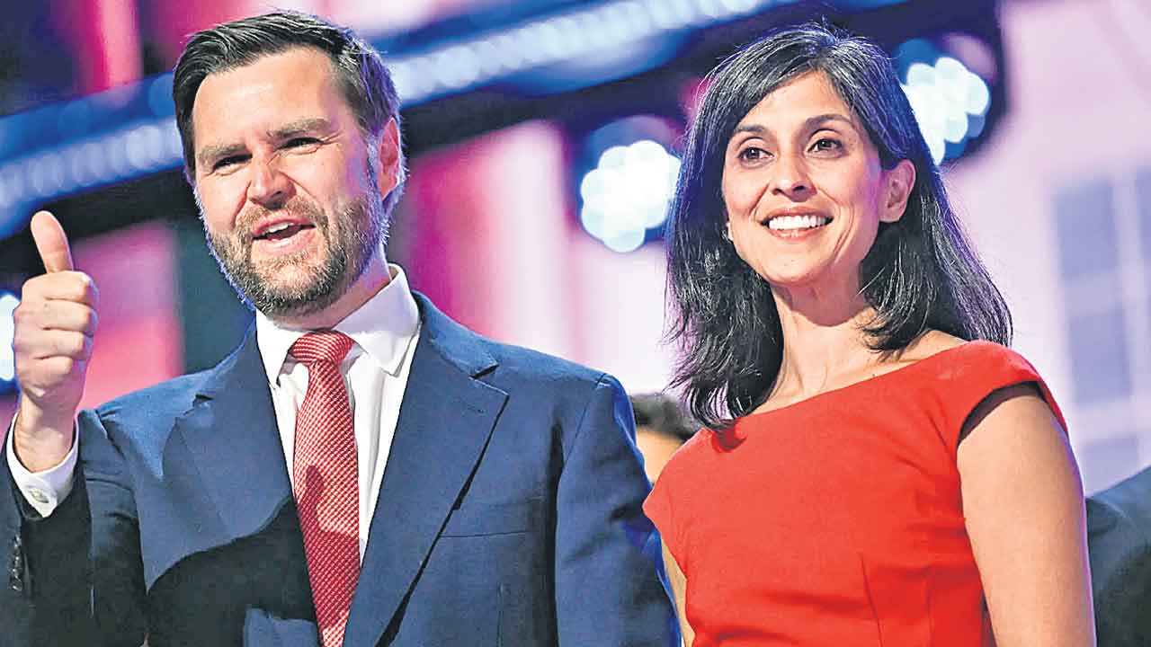 JD Vance | అమెరికా ఉపాధ్యక్షుడిగా తెలుగింటి అల్లుడు