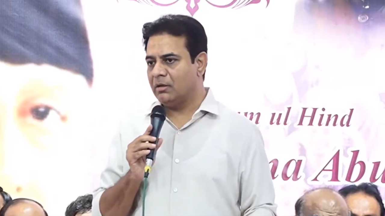 KTR | మొహబ్బత్‌ కా దుఖాన్‌ అంటూ.. మైనార్టీ పేదలపై విరుచుకుపడుతున్న కాంగ్రెస్‌ సర్కార్‌: కేటీఆర్‌
