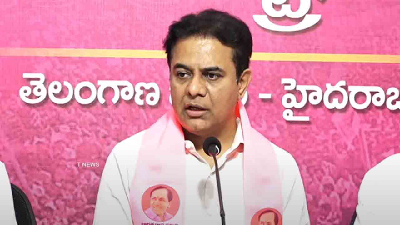 KTR | పండిన పంట ఎంత‌..? కొన్న ధాన్యం ఎంత‌..? కాంగ్రెస్ స‌ర్కార్‌కు కేటీఆర్ సూటి ప్ర‌శ్న‌