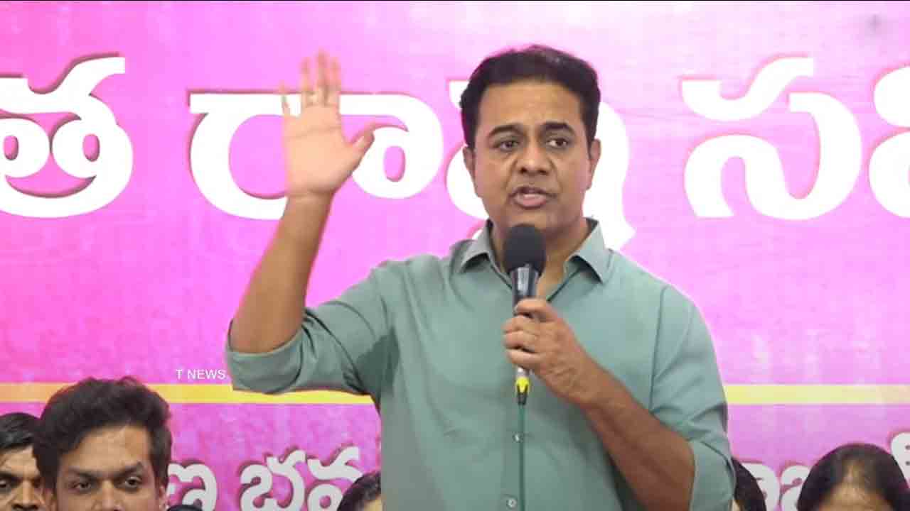KTR | గాడ్సే శిష్యుడు రేవంత్ గాంధీ విగ్ర‌హం పెడుతాడంట.. మండిప‌డ్డ కేటీఆర్
