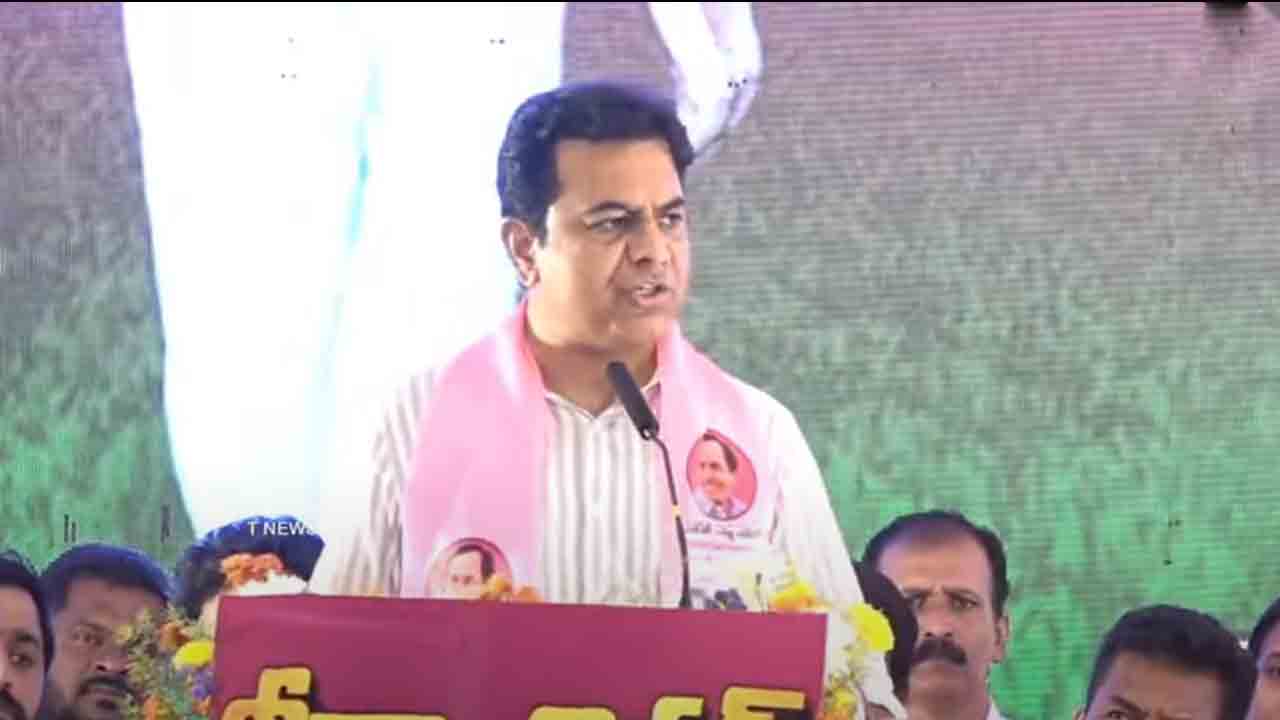 KTR | కాంగ్రెస్ ప్ర‌భుత్వానిది లేకి బుద్ధి.. నిప్పులు చెరిగిన కేటీఆర్