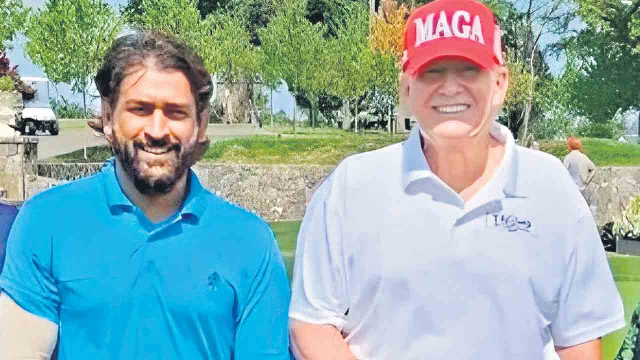 MS Dhoni | ట్రంప్‌ విన్‌.. తలా ఫర్‌ ఏ రీజన్‌