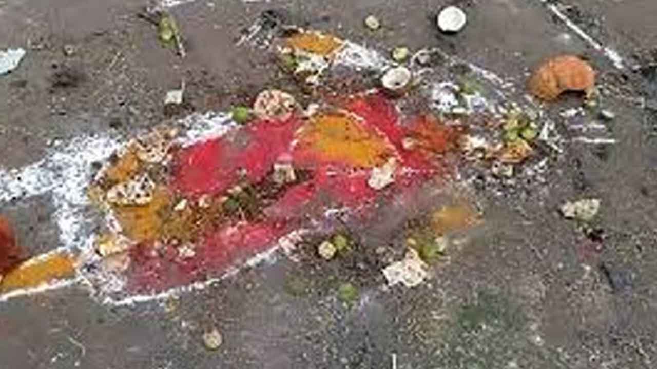 క్షుద్ర పూజల కలకలం