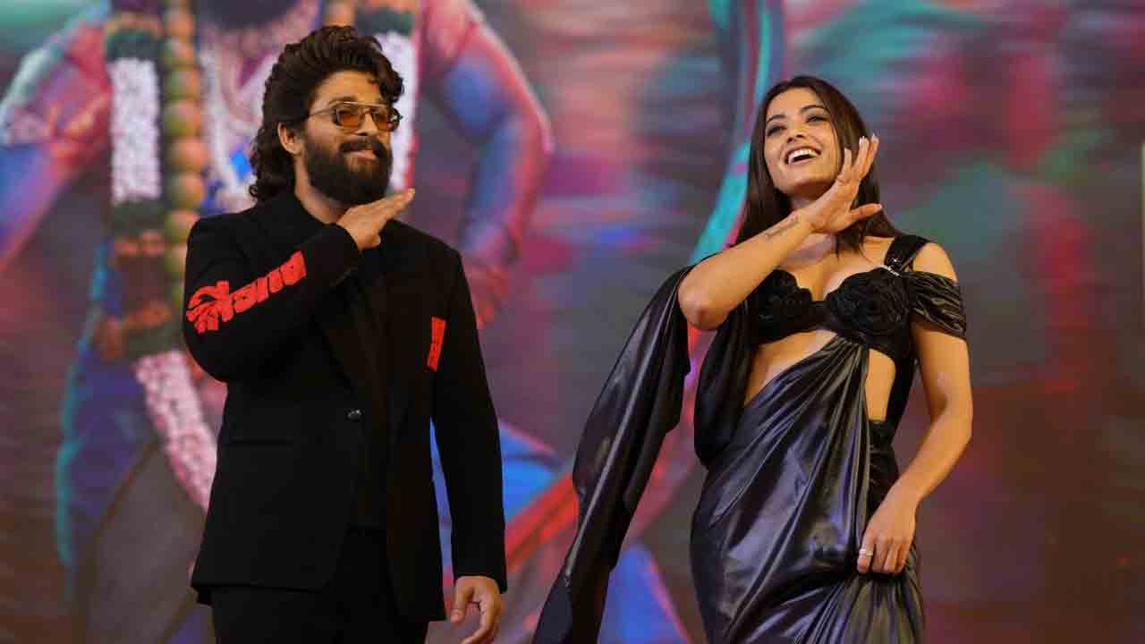 Pushpa 2 The Rule | ‘సూసేకి అగ్గిరవ్వ మాదిరే’ పాట‌కు స్టెప్పులేసిన అల్లు అర్జున్, ర‌ష్మిక.. వీడియో