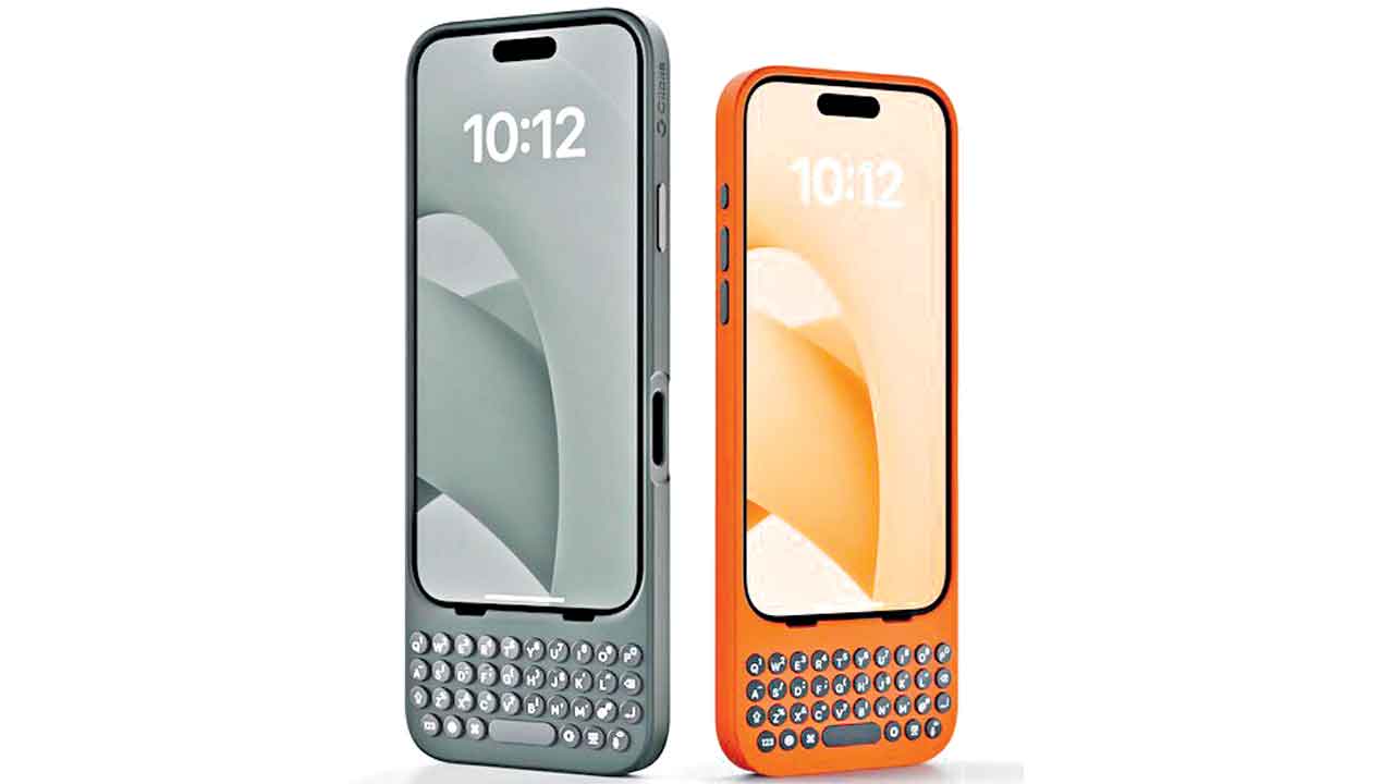 నయా మాల్‌.. క్వర్టీ కీబోర్డ్‌.. ఐఫోన్‌తో!