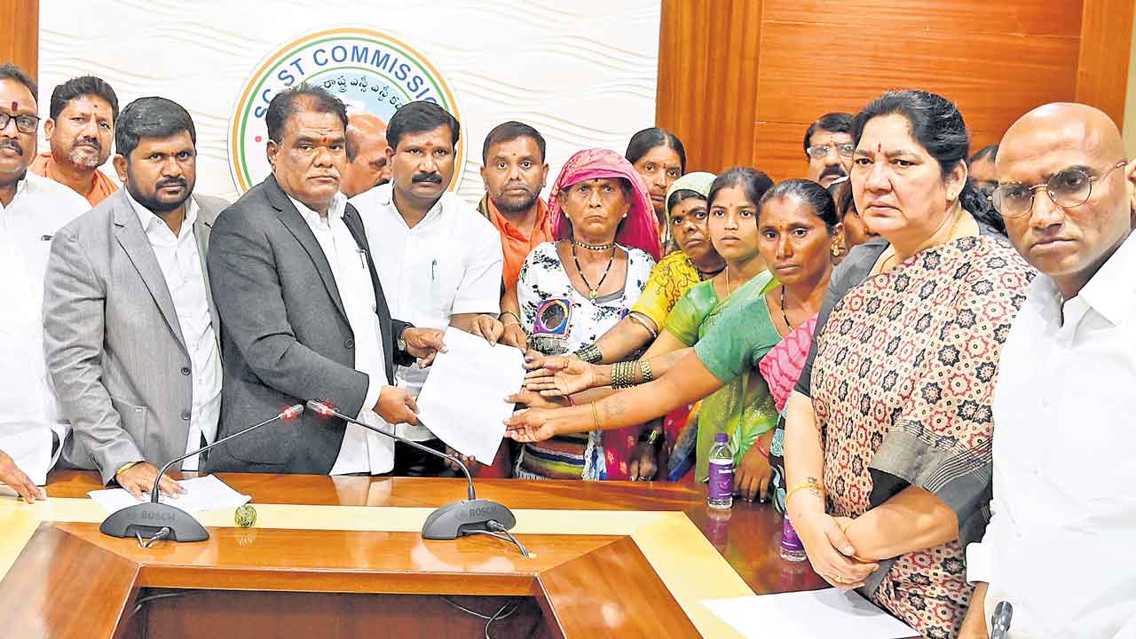 Lagcherla | లగచర్ల బీభత్సకాండ.. ఎస్సీ, ఎస్టీ కమిషన్‌ చైర్మన్‌కు బాధితుల ఫిర్యాదు