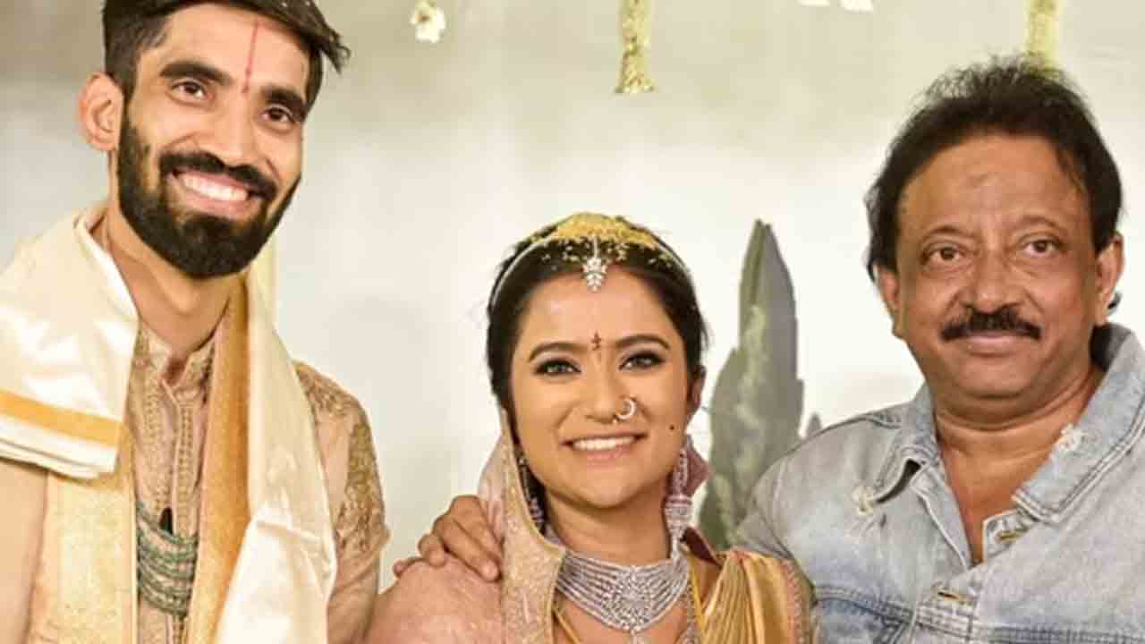 Shravya Varma – Kidambi Srikanth | ఆర్జీవీ మేన‌కోడ‌లు పెళ్లిలో సంద‌డి చేసిన‌ సినీ తార‌లు.. ఫొటోలు