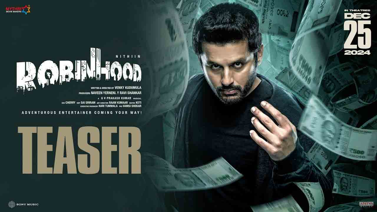 Robinhood | బ్లడీ ఫారినర్స్.. హిలేరియస్గా నితిన్ ‘రాబిన్హుడ్’ టీజర్