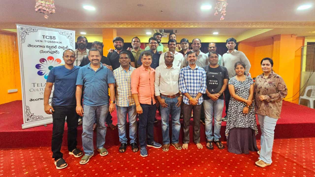 TCSS | తెలంగాణ కల్చరల్ సొసైటీ (సింగపూర్) అధ్యక్షునిగా గడప రమేశ్ బాబు ఏకగ్రీవం