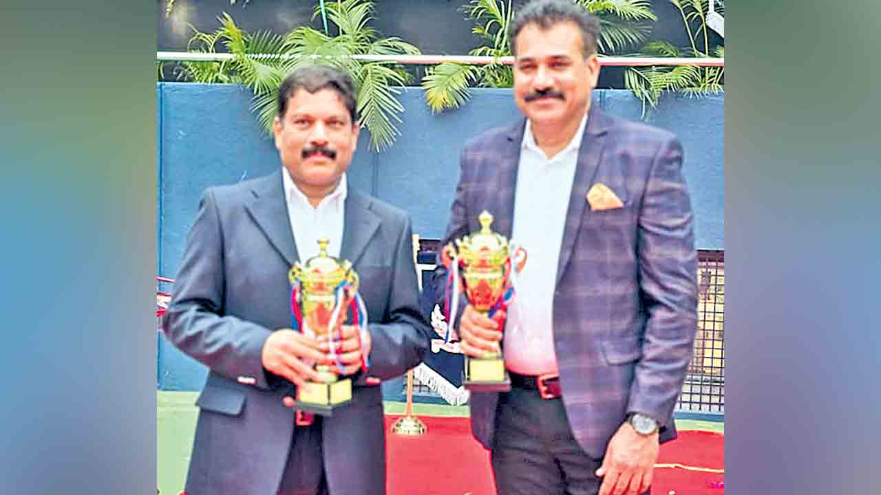 IGP | లాన్‌ టెన్నిస్‌లో ఐజీపీ టీమ్‌కు స్వర్ణం