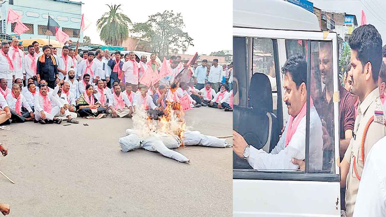 ఎమ్మెల్యేల అరెస్టుపై భగ్గుమన్న బీఆర్‌ఎస్‌