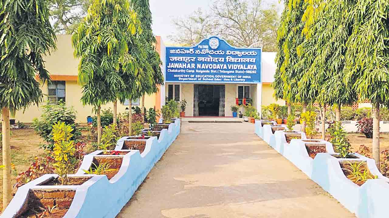 రాష్ట్రానికి 7 నవోదయ విద్యాలయాలు