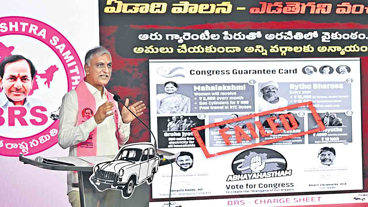 Harish Rao | పాలన కాదిది.. ప్రజాపీడన.. విజయోత్సవాలు కావివి.. వంచనోత్సవాలు: హరీశ్‌రావు
