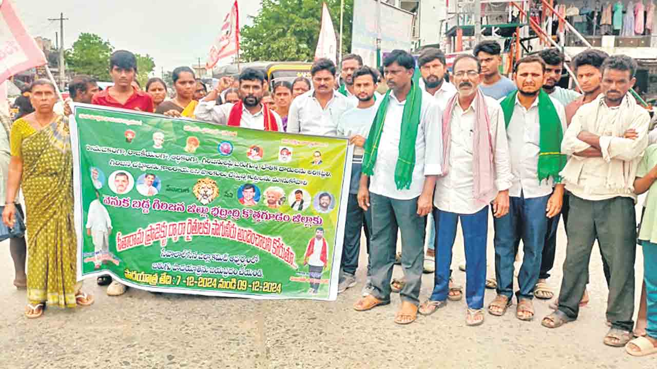 రోళ్లపాడు ప్రాజెక్టును పునఃప్రారంభించాలి