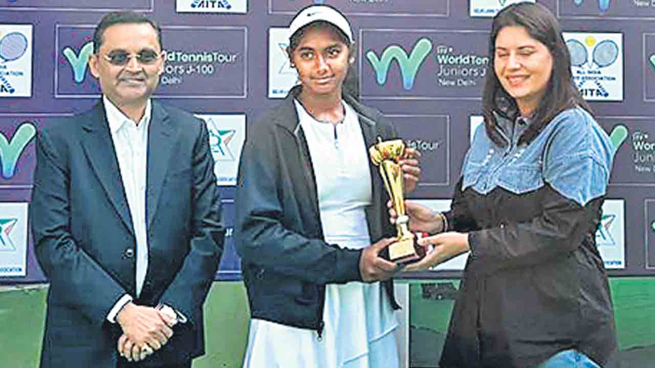 ITF | ఐటీఎఫ్‌ జూనియర్‌ చాంప్‌ రిషిత