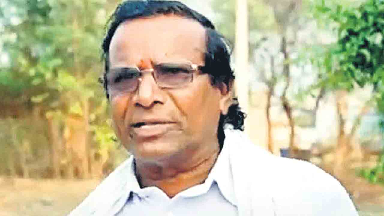 తోలుబొమ్మలాట కళాకారుడు జగన్నాథం మృతి