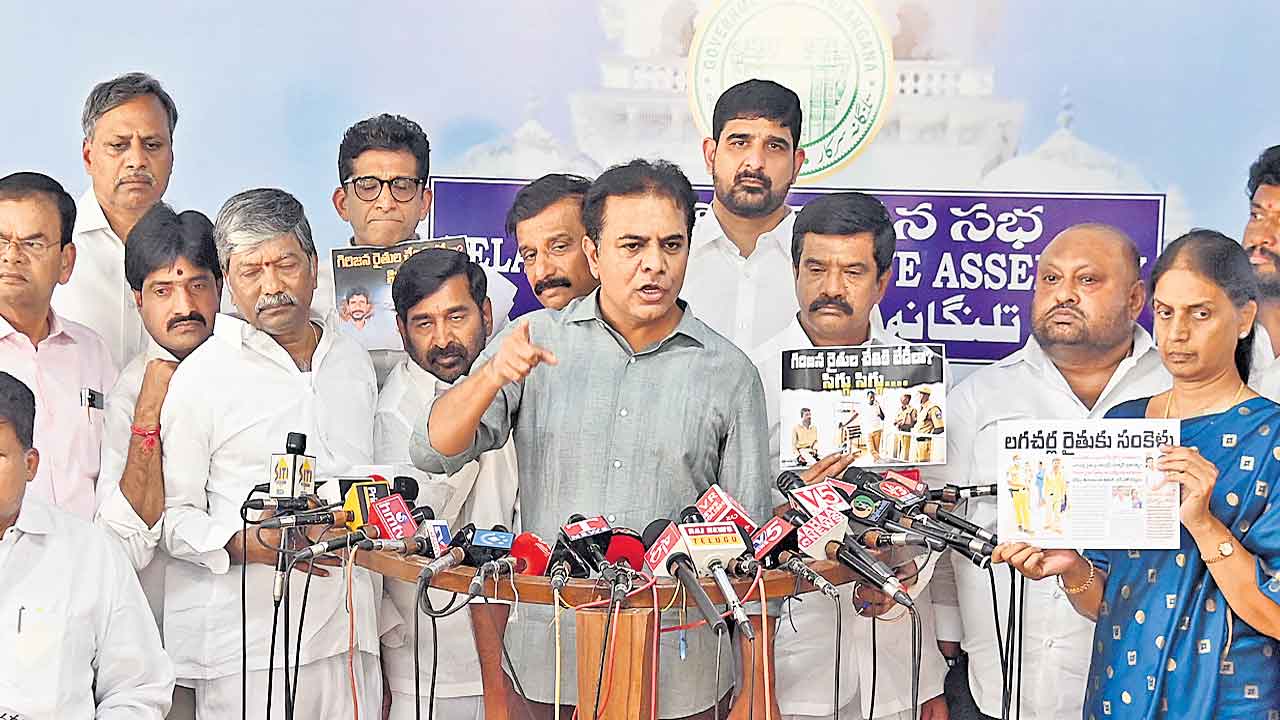 KTR | తెలంగాణ నీ జాగీరా రేవంత్‌? ఈ నియంత పోకడెందుకు?..రైతులు జైల్లో ఉన్నా పట్టించుకోవా?: కేటీఆర్‌