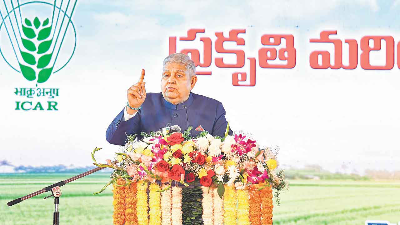 రైతుల భాగస్వామ్యంతోనే దేశ పురోభివృద్ధి