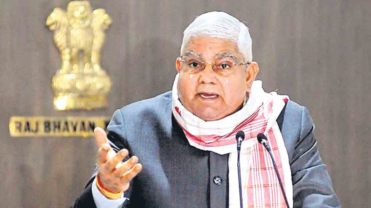 Jagdeep Dhankhar | రైతుల గోడు పట్టదా? వారితో చర్చలు ఎందుకు జరపడం లేదు?.. మోదీ ప్రభుత్వాన్ని నిలదీసిన ఉప రాష్ట్రపతి