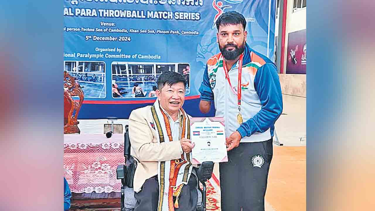 ఏషియన్‌ త్రోబాల్‌ పోటీల్లో భారత్‌కు బంగారు పతకం