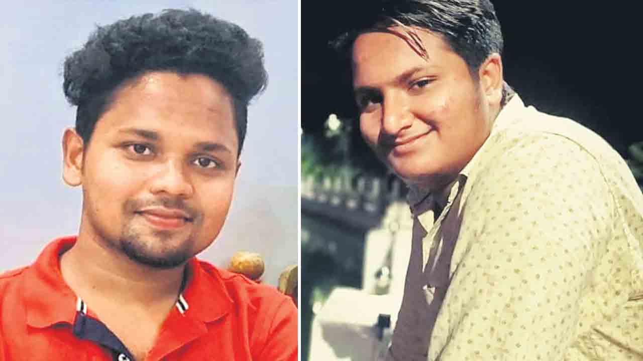 ద్విచక్ర వాహనం అదుపు తప్పి.. ఇద్దరు యువకుల మృతి