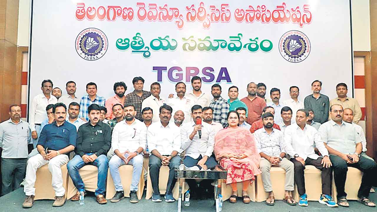 టీజీఆర్‌ఎస్‌ఏ నూతన కార్యవర్గం ఎన్నిక