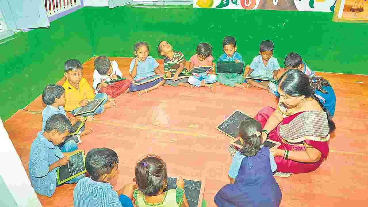 ప్రీ ప్రైమరీ టీచర్లుగా గుర్తించండి