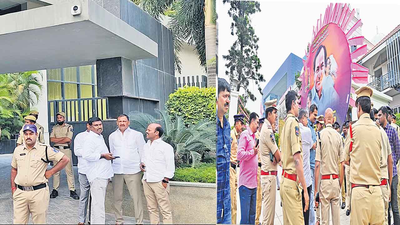 బీఆర్‌ఎస్‌ నేతల గృహ నిర్బంధం