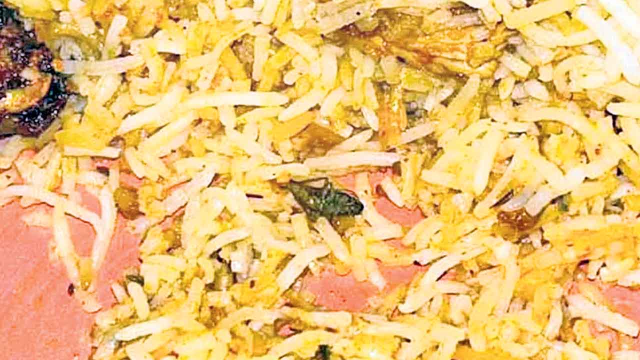 బిర్యానీలో బొద్ధింక..