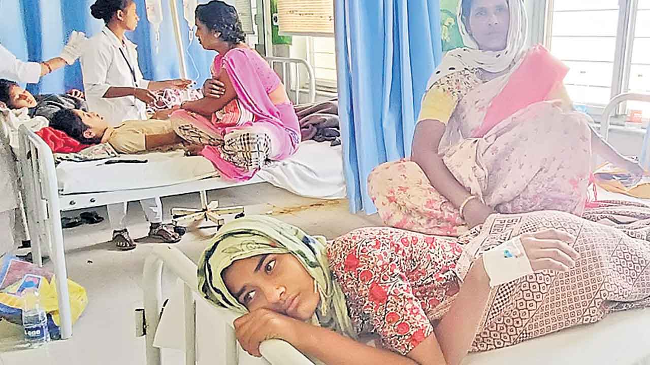 ఆరోర్యం పై ఆందోలన.. అటు వేదన..