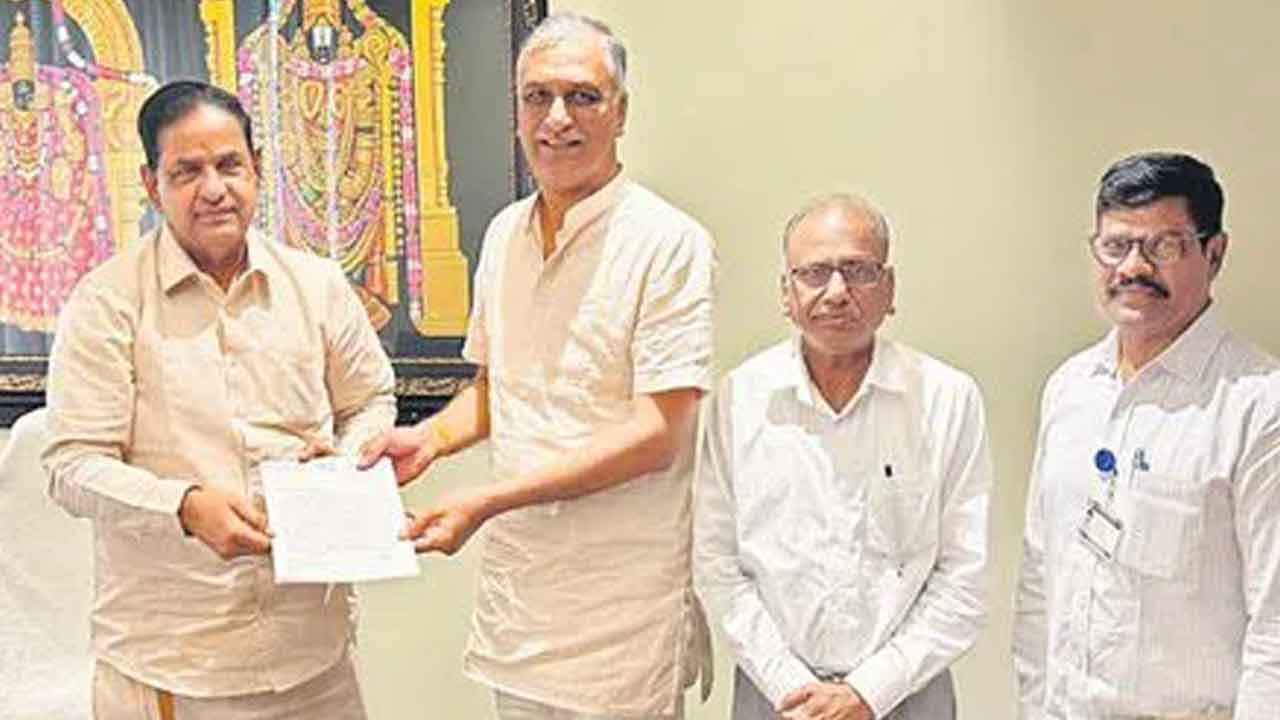 సిద్దిపేటలో తిరుమల ఆలయాన్ని నిర్మించండి